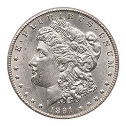 1891-CC Morgan Dollar. PCGS MS63