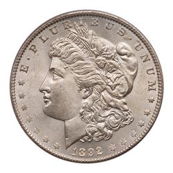 1892 Morgan Dollar. PCGS MS64