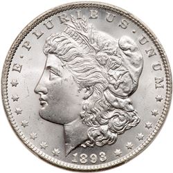 1893 Morgan Dollar. PCGS MS65