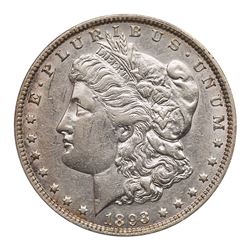 1893-O Morgan Dollar. PCGS AU50