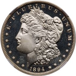 1894 Morgan Dollar. NGC PF67