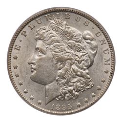 1895-O Morgan Dollar. PCGS AU55