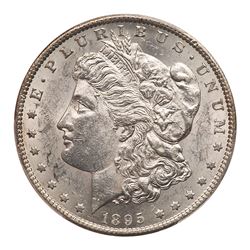 1895-S Morgan Dollar. PCGS AU58