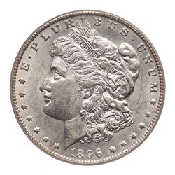 1896-O Morgan Dollar. PCGS AU55