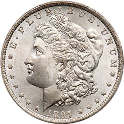 1897-O Morgan Dollar. PCGS MS64