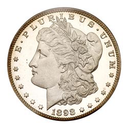 1898 Morgan Dollar. PCGS PF67