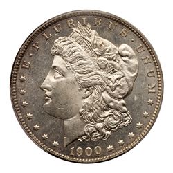 1900 Morgan Dollar. PCGS MS65