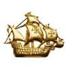 Image 1 : (1892-93) Columbian Exposition - Santa Maria Pin Back