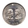 Image 1 : 1893 Columbian Exposition - Columbus & Isabella Medal, Eglit-39, Aluminum. NGC MS64