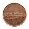 Image 2 : Two 1893 Columbian Expo, Lauer Bust Medals. Eglit-24, Bronze & Silvered, About Uncirculated.