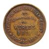 Image 2 : 1893 Columbian Expo - Canadian Court. Eglit-216 var., Bronze, Very Fine