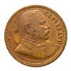 Image 1 : Two Medals - 1893 Columbian Expo, U.S. Mint Grover Cleveland, Eglit-1, brass and Machinery Hall, Egl