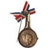 Image 1 : 1901 Pan-American Exposition - Frying Pan Lapel Pin with ribbon. Brilliant