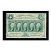 Image 1 : 1862, 50c Fractional Currency. First Issue, perforated edges, with ABCO monogram. PCGS Choice About 