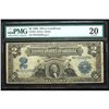 Image 1 : 1899, $2 Silver Certificate
