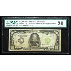 1934, $1000 Federal Reserve Note