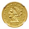 Image 1 : 1851-C $2.50 Liberty. NGC MS61
