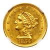 Image 1 : 1854-O $2.50 Liberty. NGC MS63