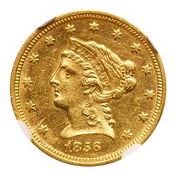 1856-C $2.50 Liberty. NGC MS61