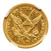 Image 2 : 1856-C $2.50 Liberty. NGC MS61