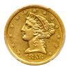 Image 1 : 1856-O $5 Liberty. PCGS AU53