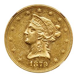1879-O $10 Liberty. NGC AU58