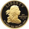 Image 1 : 2007-W First Spouse Series - Jefferson's Liberty $10 gold coin