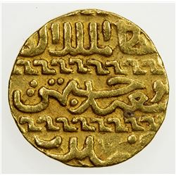 BURJI MAMLUK: Jaqmaq, 1438-1453, AV ashrafi (3.39g), NM, ND, A-1006, VF to EF.