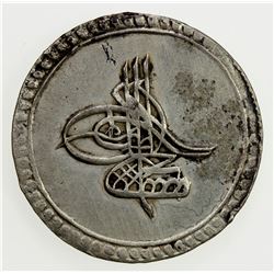 TURKEY: Mustafa III, 1757-1774, AR 10 para, Islambul, AH1171. EF-AU