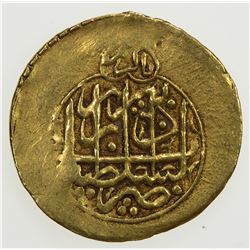 ZAND: Karim Khan, 1753-1779, AR 1/4 mohur (2.77g), Tabriz, ND. VF