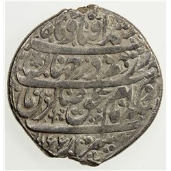 ZAND: Karim Khan, 1753-1779, AR abbasi, Shiraz, AH1166. VF-EF