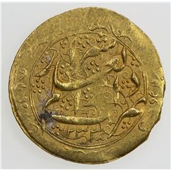 QAJAR: Fath 'Ali Shah, 1797-1834, AV toman (4.57g), Shiraz, AH1233. EF