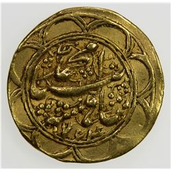 QAJAR: Muhammad Shah, 1837-1848, AV toman (3.42g), Mashhad, AH1264//1264. VF-EF