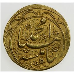 QAJAR: Muhammad Shah, 1837-1848, AV toman (3.47g), Tabriz, AH1259. EF