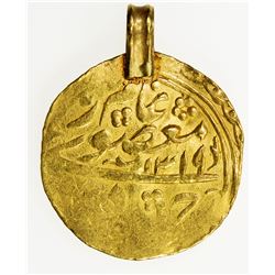 MANGHIT OF BUKHARA: 'Abd al-Ahad, 1886-1910, AV tilla (4.98g), Bukhara-yi sharif