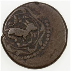 CIVIC COPPER: AE falus (16.88g), Khuy, AH122x, hare, F-VF