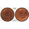 Image 1 : BAVARIA: Ludwig I, 1825-1848, AE heller, 1846, KM-796.1, PCGS graded MS65 RB.