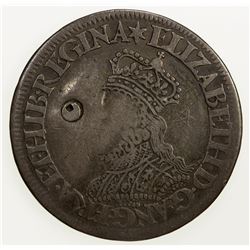 ENGLAND: Elizabeth I, 1558-1603, AR shilling (5.96g). VG-F