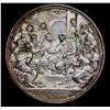 Image 1 : ITALY: PAPAL STATES: Pius IX, 1846-1878, AE medal (30.41g), ND (1869). AU