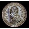 Image 2 : ITALY: PAPAL STATES: Pius IX, 1846-1878, AE medal (30.41g), ND (1869). AU