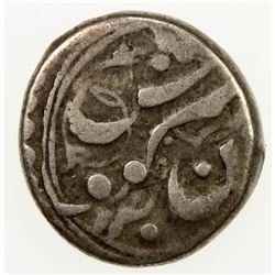 CHINA: SINKIANG: Anonymous, ca. 1877-1880s, AR ½ miscal (1.72g), Kuche, ND, Y-A7.3, VF