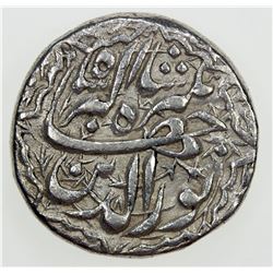 MUGHAL: Jahangir, 1605-1628, AR nanakshahi rupee (11.19g), Lahore, year 10. VF