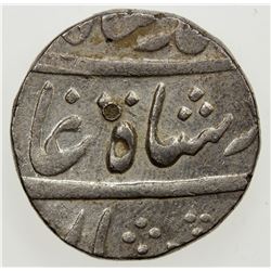 MUGHAL: Muhammad Shah, 1719-1748, AR rupee (11.33g), Muhammadabad Banaras, year 26. AU