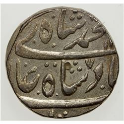 MUGHAL: Muhammad Shah, 1719-1748, AR rupee (11.35g), Muhammadabad Banaras, year 29. AU