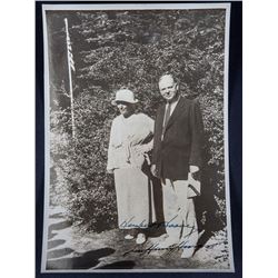 Hoover, Herbert and Lou Henry Hoover.