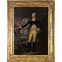 [Washington, George] "George Washington at the Battle of Trenton," c. 1800, After John Trumbull