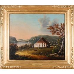 [Washington, George] "George Washington's Headquarters at Newburg," c. 1840s