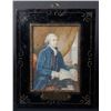 Image 1 : [Washington, George] Miniature Portrait on Ivory by Edward Savage, c. 1793