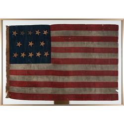 [Centennial Flag] 13 Star Flag in Very Rare 5-3-5 Star Pattern