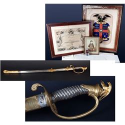 Archive of Col. M.T. Donohoe Tiffany Presentation Sword